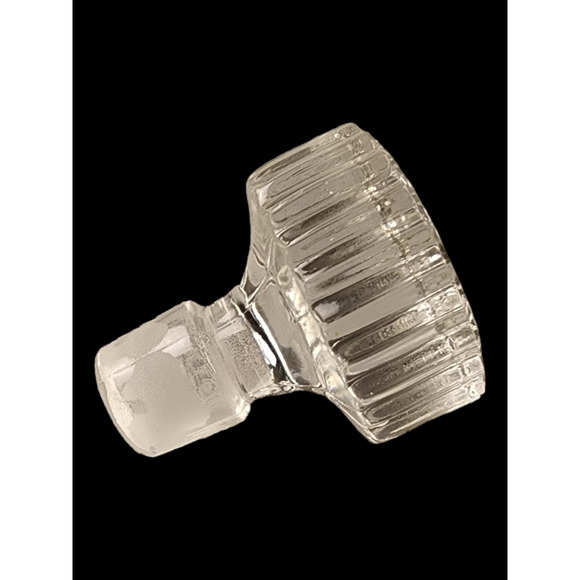 PADEN CITY GLADES SPRING ORCHARD CRYSTAL SCOTCH DECANTER VINTAGE